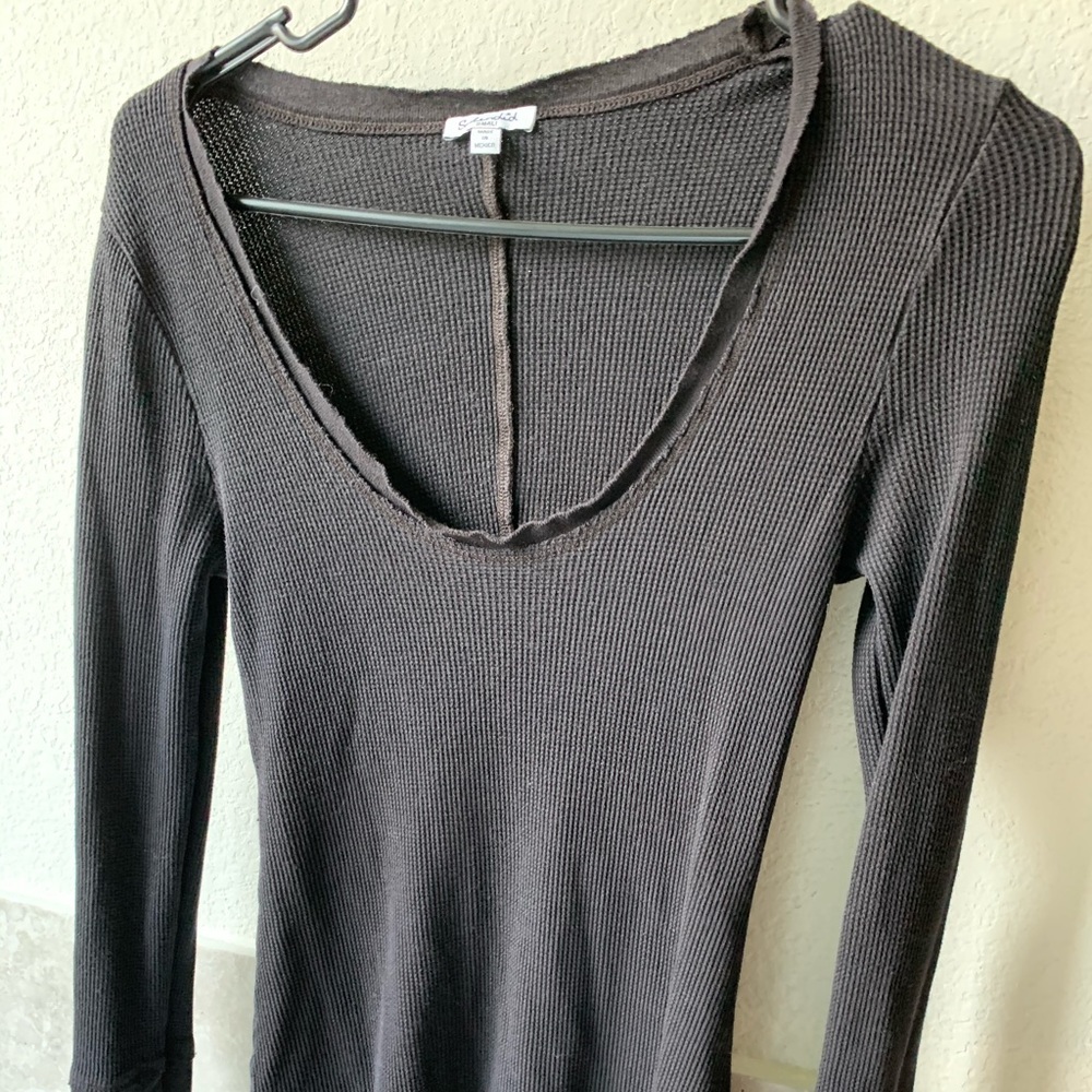 long sleeve black thermal